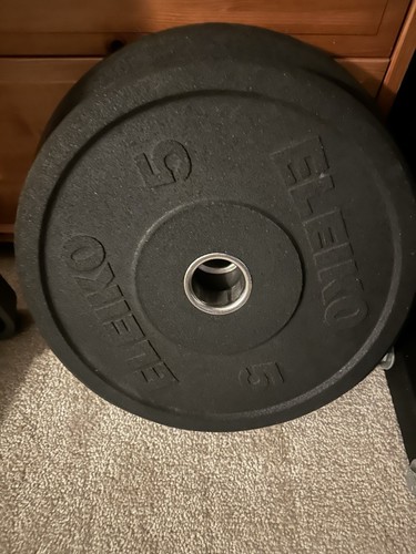 Eleiko 5kg bumper plates - 5kg,