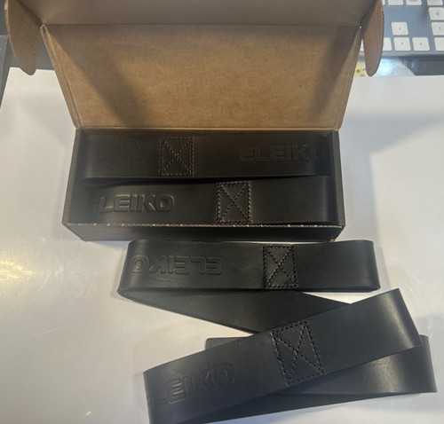 Two pair eleiko leather - eleiko,