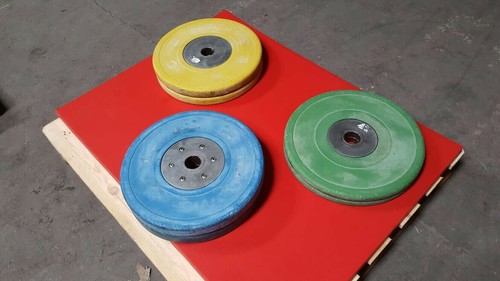 Eleiko bumper weight plates - weight,