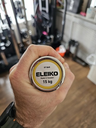 Eleiko training bar 15kg - training,