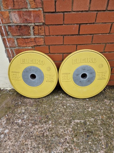 Eleiko 2x15kg olympic bumper - 2x15kg,